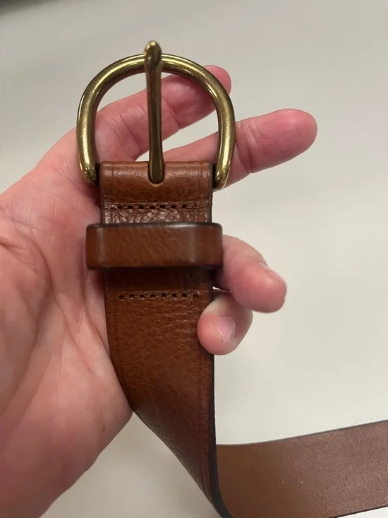 Madewell Women’s Classic Brown Leather Belt - size small - Picture 9 of 16